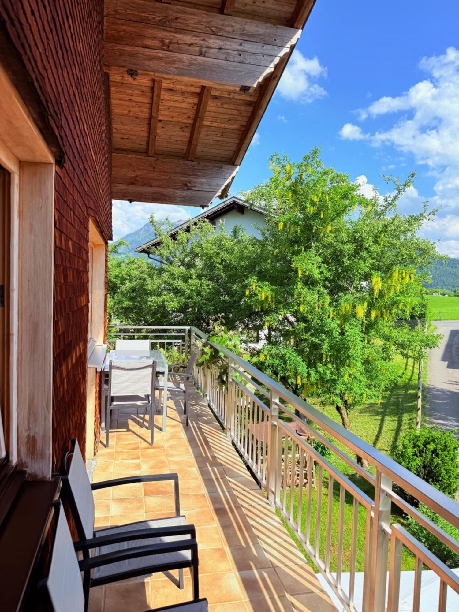 Wiesen Appartment Schwarzenberg im Bregenzerwald Dış mekan fotoğraf