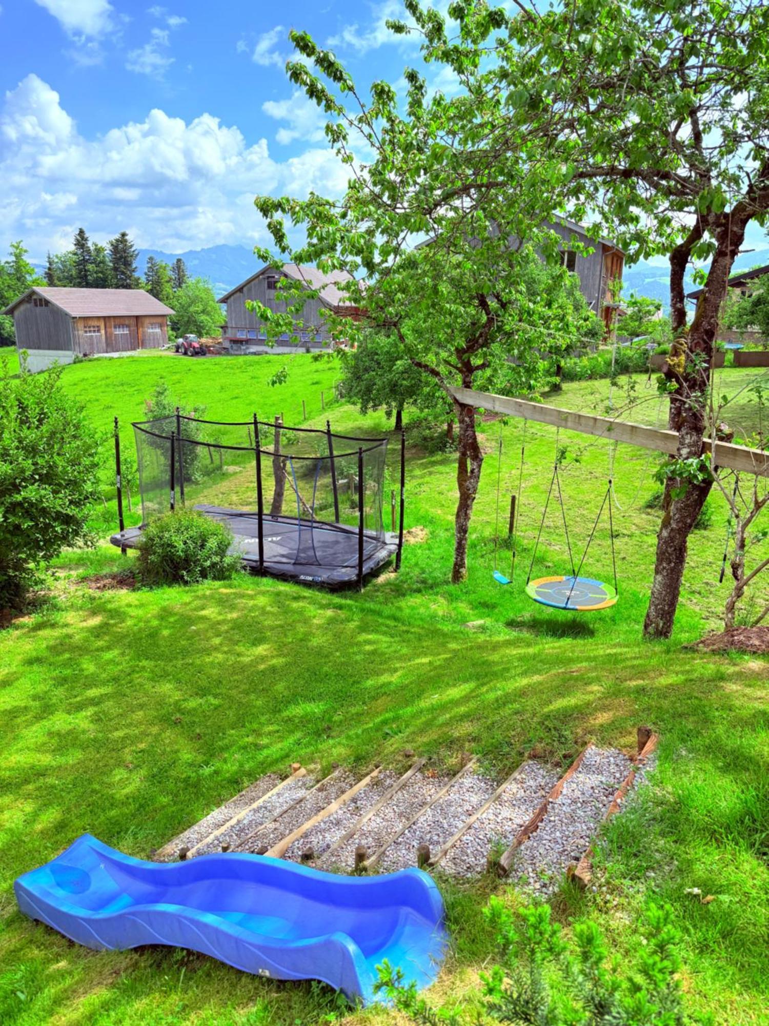 Wiesen Appartment Schwarzenberg im Bregenzerwald Dış mekan fotoğraf